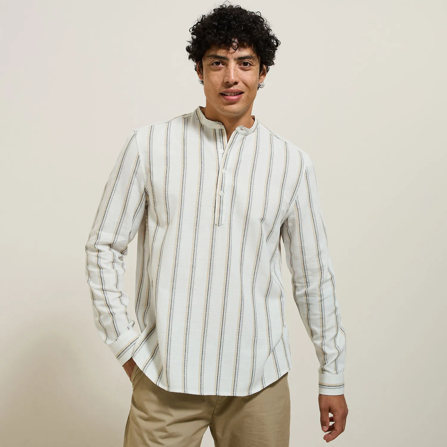 Jules Chemise en coton rayée- Chemise