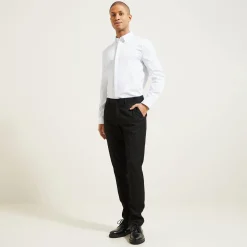 Jules Chemise en coton satiné- Collection Mariage|Chemise Formelle