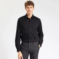 Jules Chemise en coton satinée rayée- Chemise Formelle|Chemise