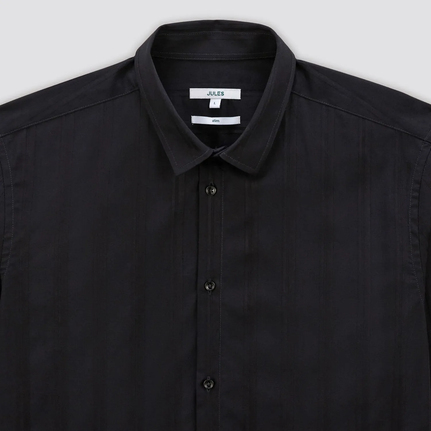 Jules Chemise en coton satinée rayée- Chemise Formelle|Chemise