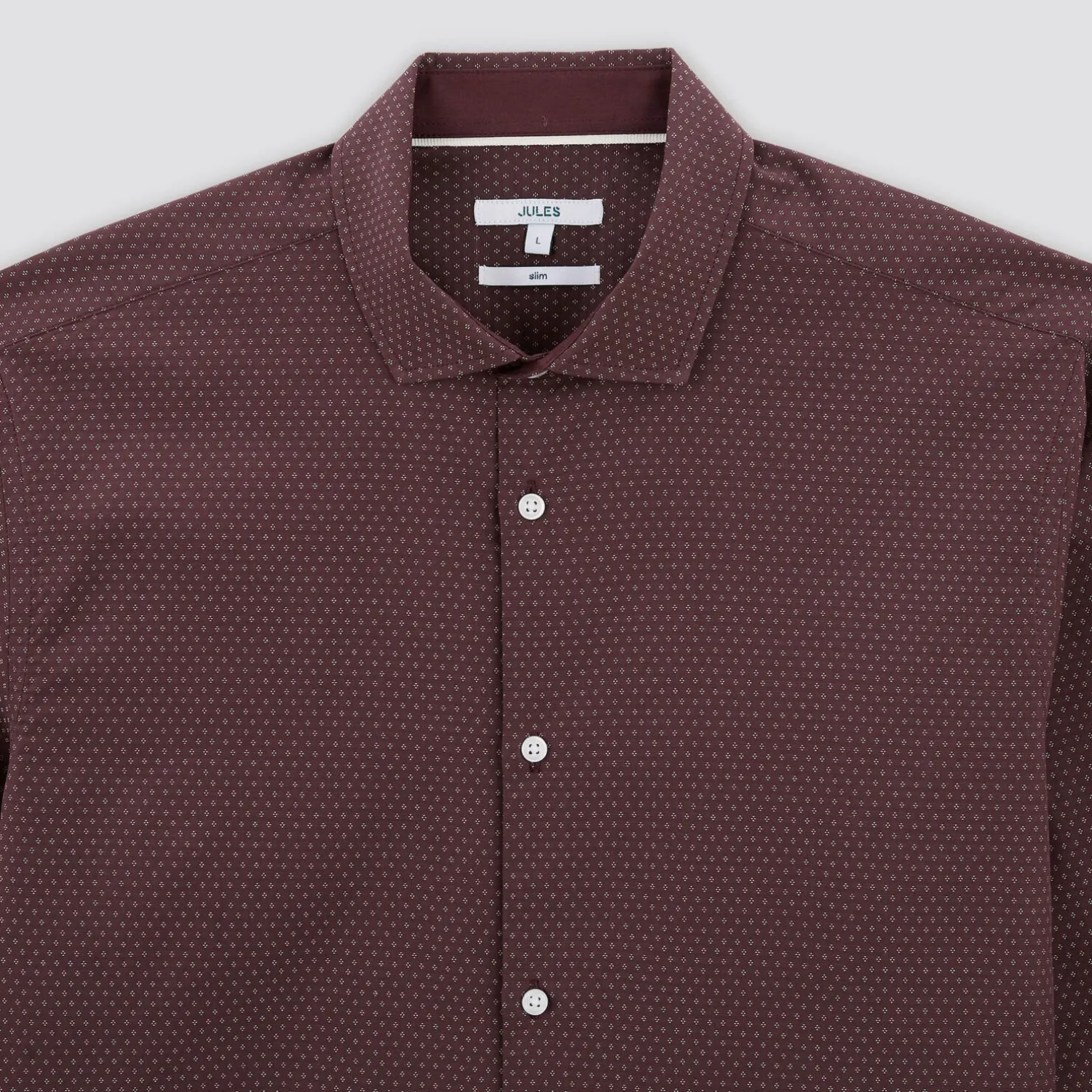 Jules Chemise en coton slim- Chemise Formelle|Chemise
