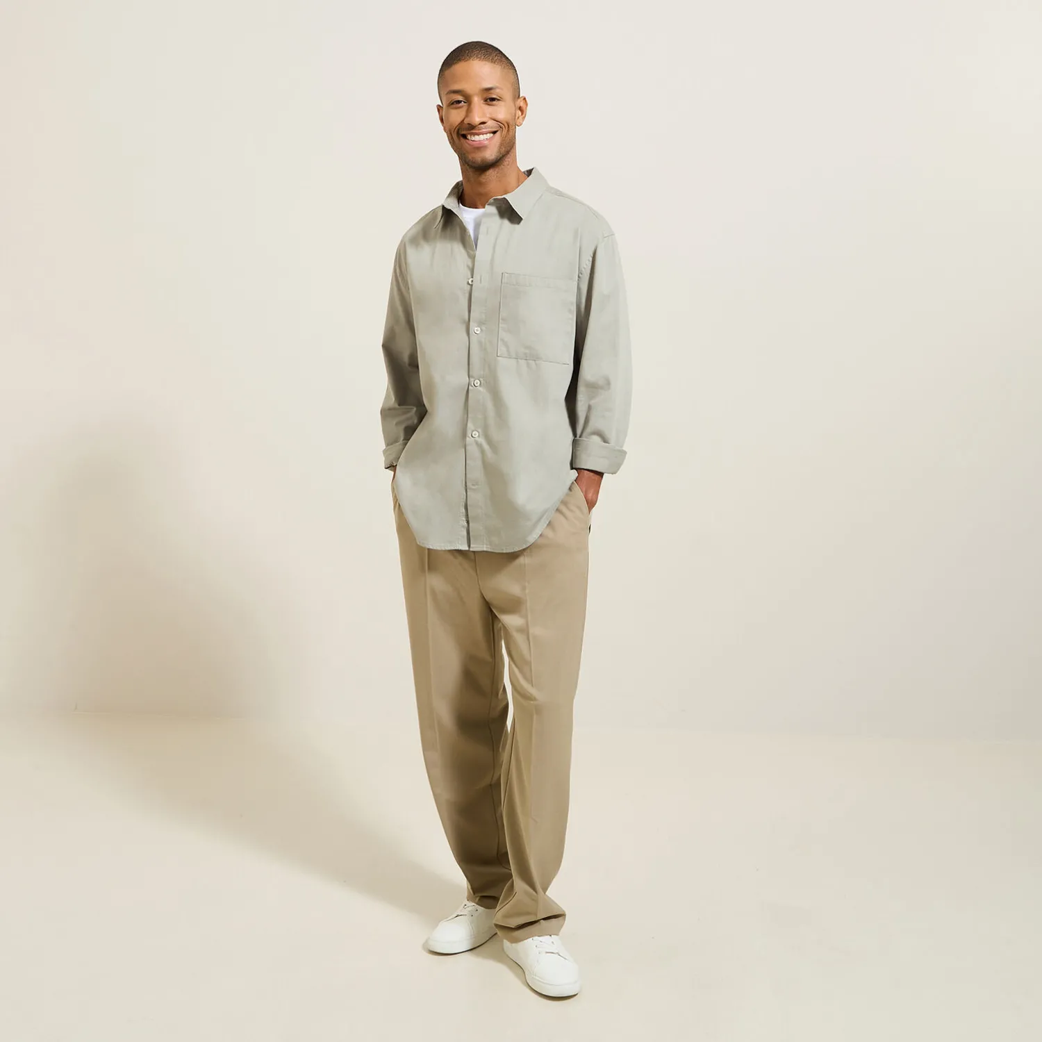 Jules Chemise en coton twill- Chemise