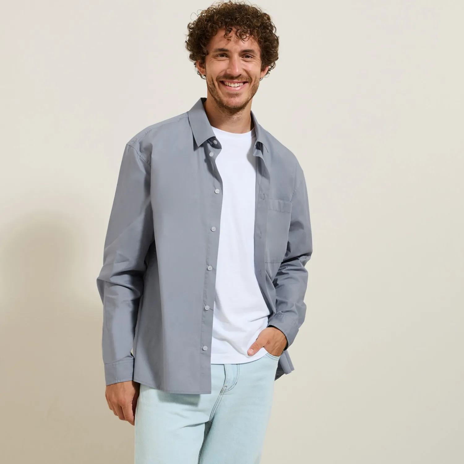 Jules Chemise en coton unie- Chemise Formelle|Chemise