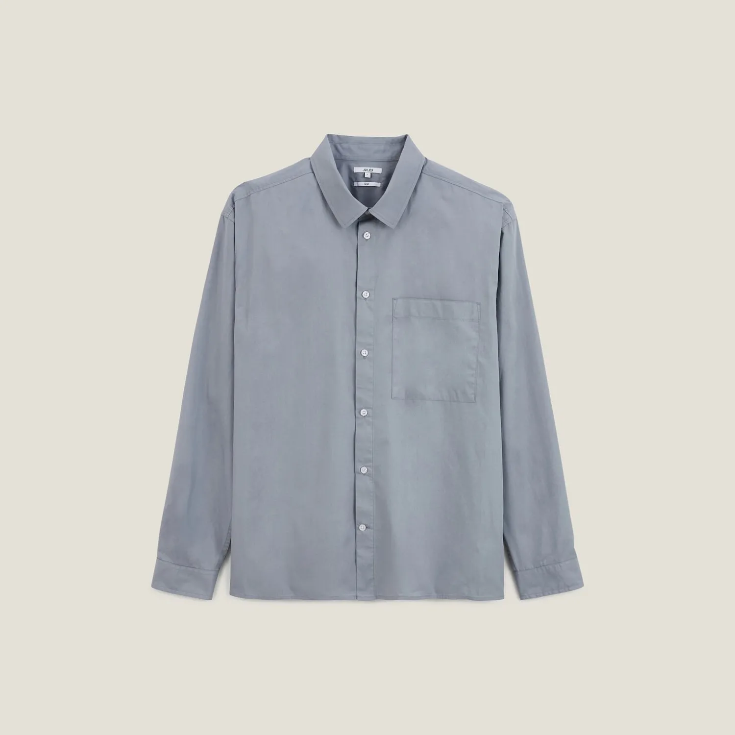 Jules Chemise en coton unie- Chemise Formelle|Chemise