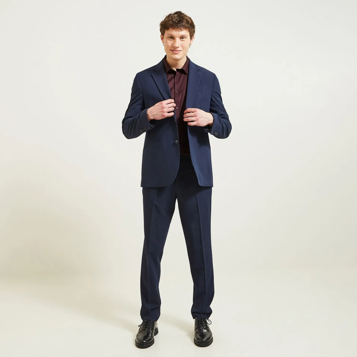 Jules Chemise en coton unie- Collection Mariage|Chemise Formelle