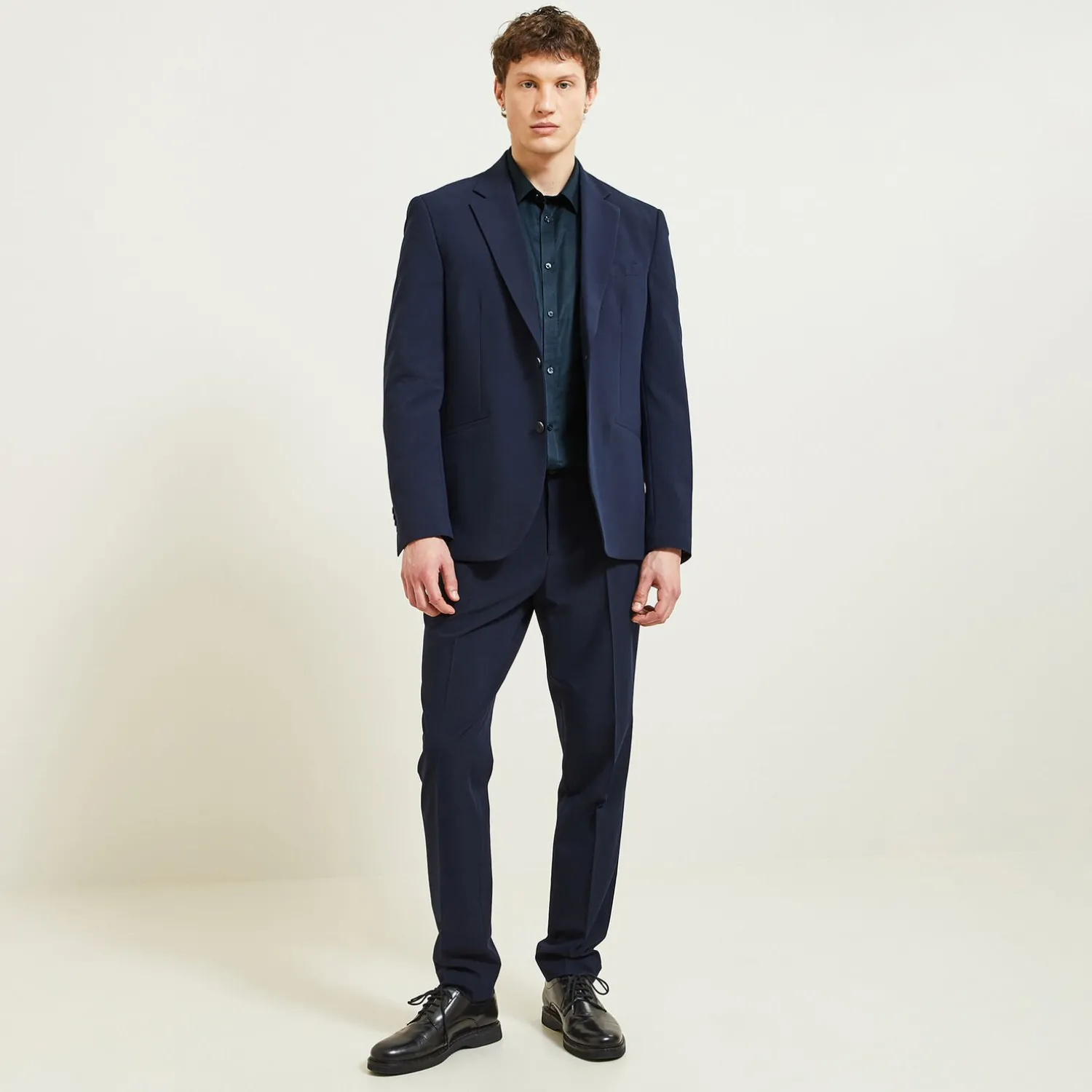 Jules Chemise en coton unie- Collection Mariage|Chemise Formelle