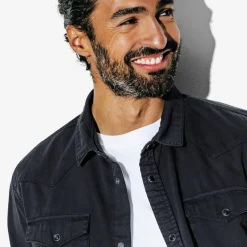 Jules Chemise en coton western unie- Chemise