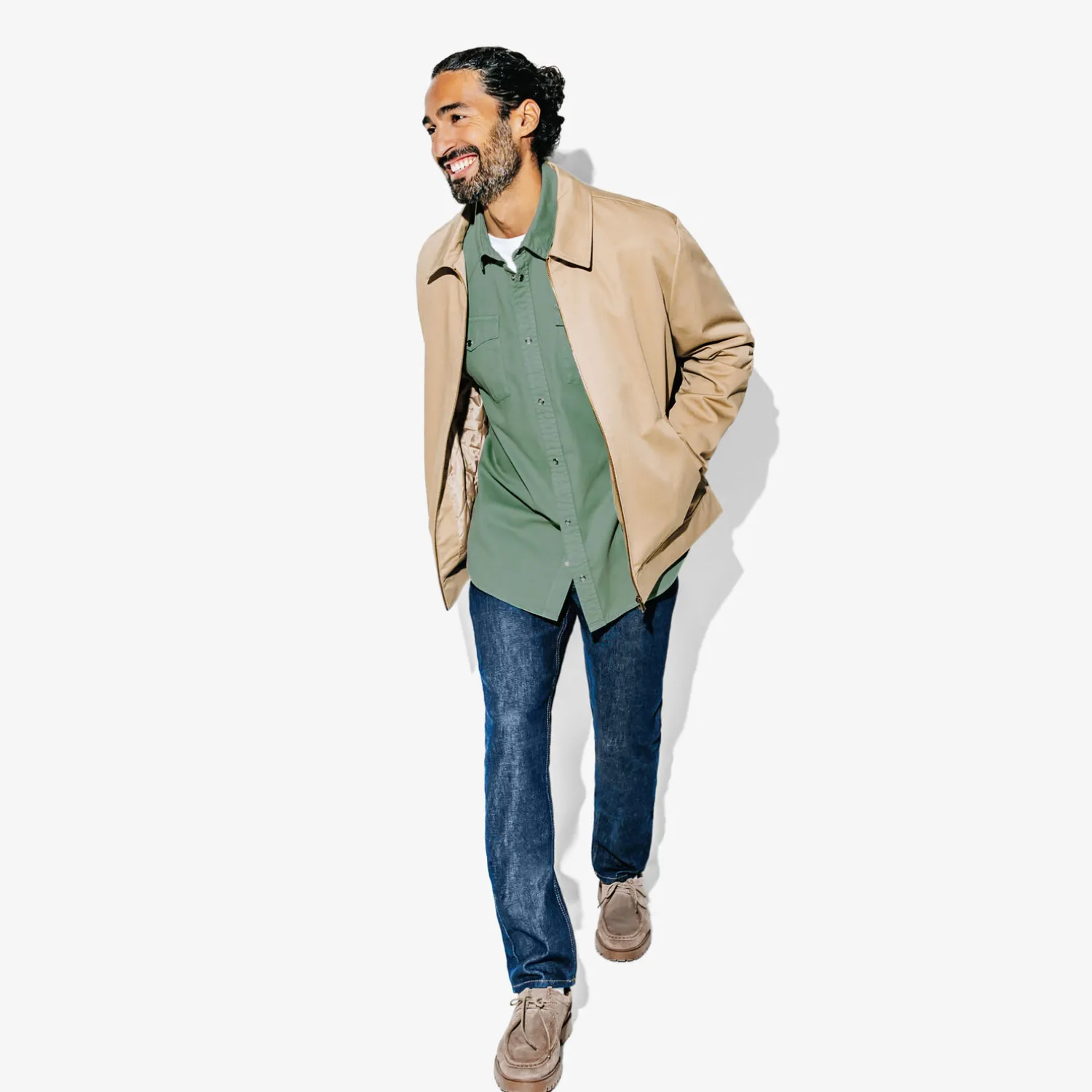 Jules Chemise en coton western unie- Chemise