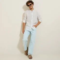 Jules Chemise en lin col mao- Smart Casual|Collection Mariage