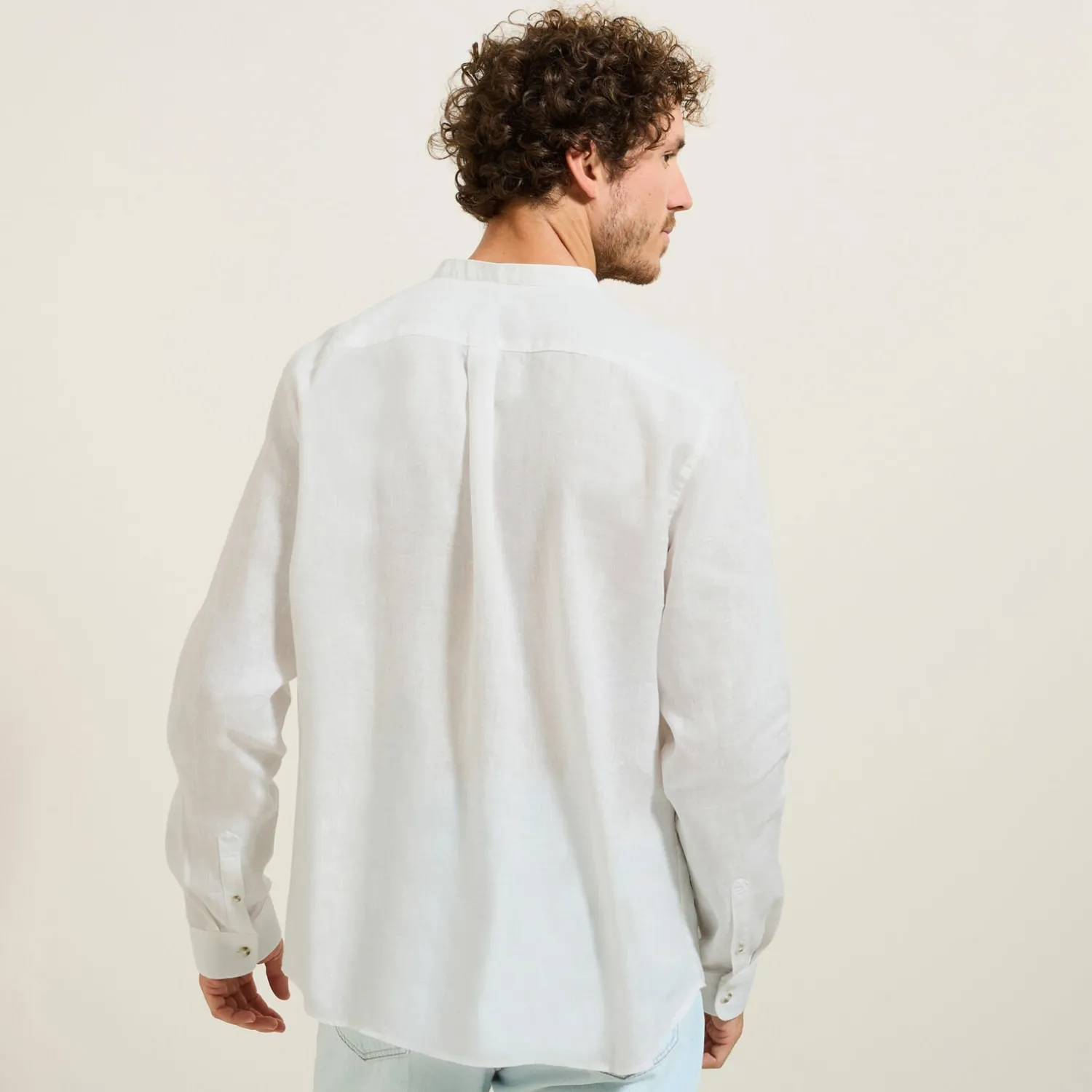 Jules Chemise en lin col mao- Smart Casual|Collection Mariage