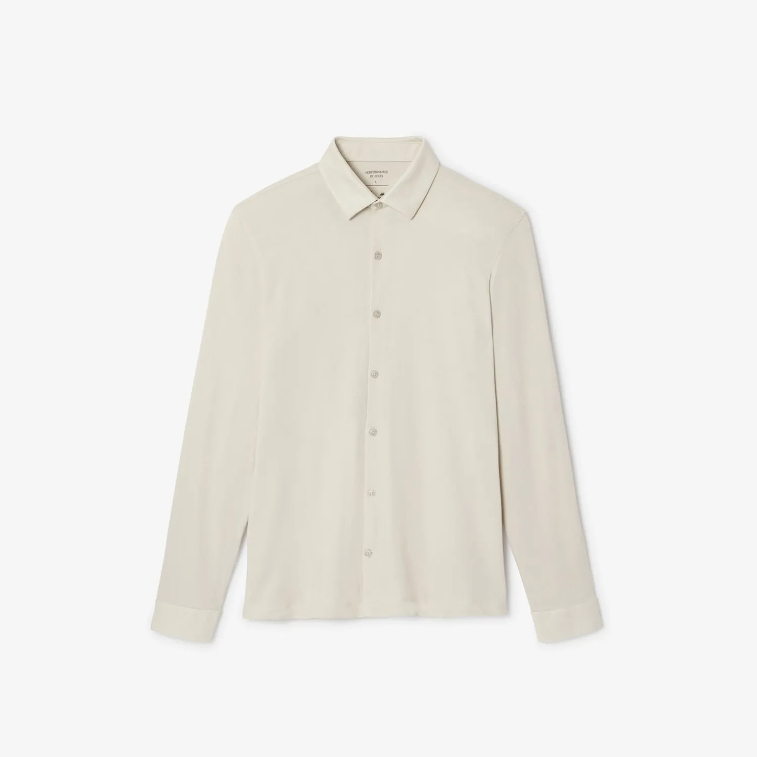 Jules Chemise en maille coton slim Performance by- Chemise Formelle|Chemise