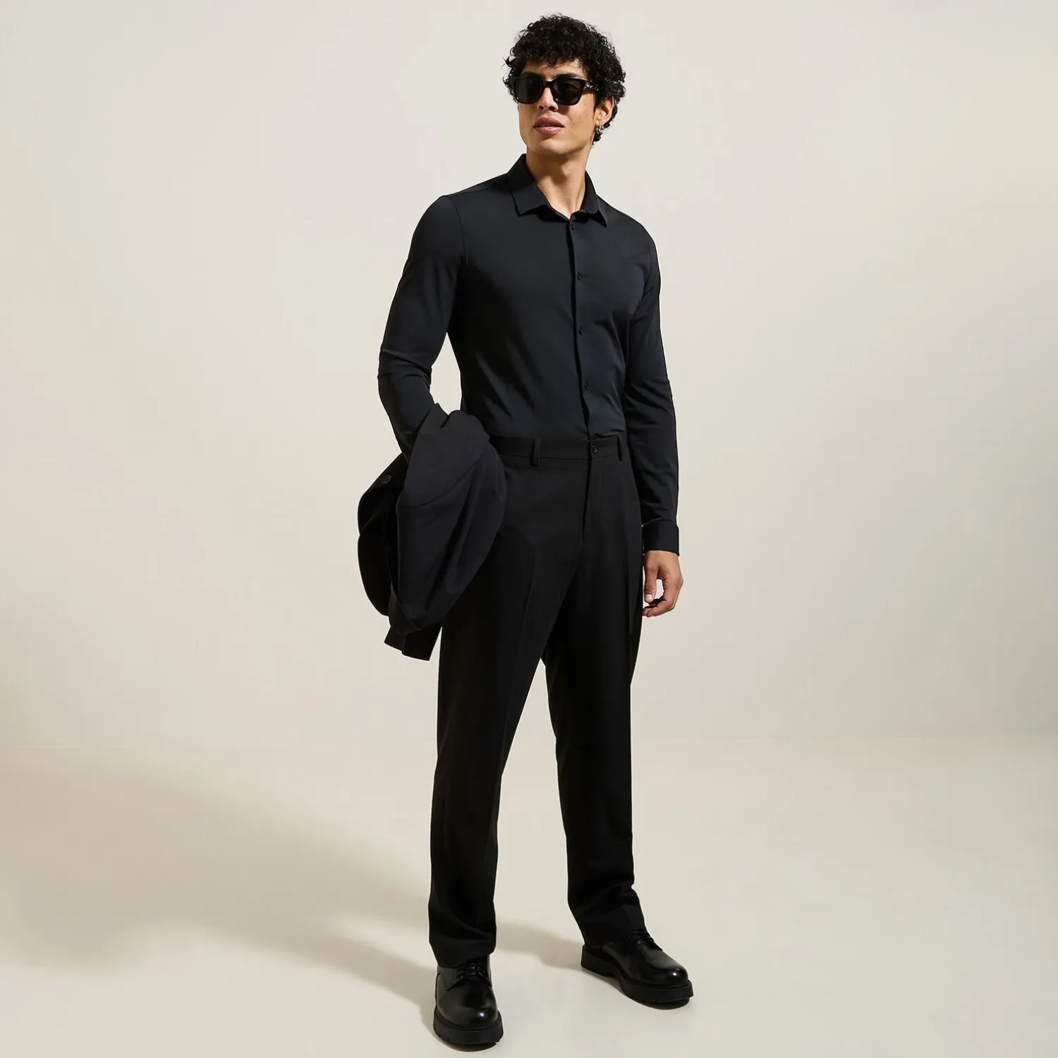 Jules Chemise en polyamide elasthanne extra slim- Smart Casual|Chemise Formelle