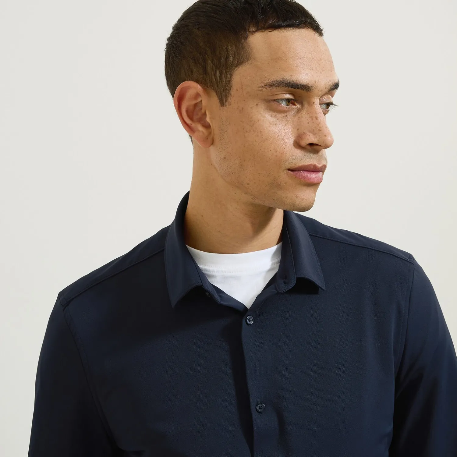 Jules Chemise en polyamide elasthanne extra slim- Smart Casual|Chemise Formelle