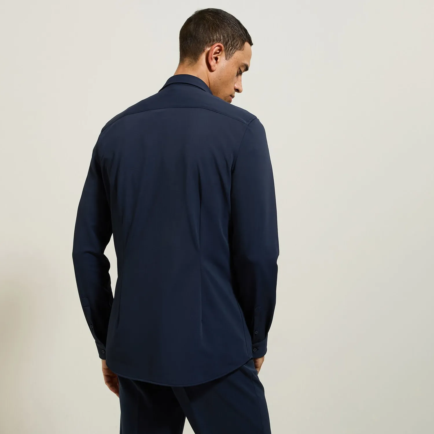 Jules Chemise en polyamide elasthanne extra slim- Smart Casual|Chemise Formelle