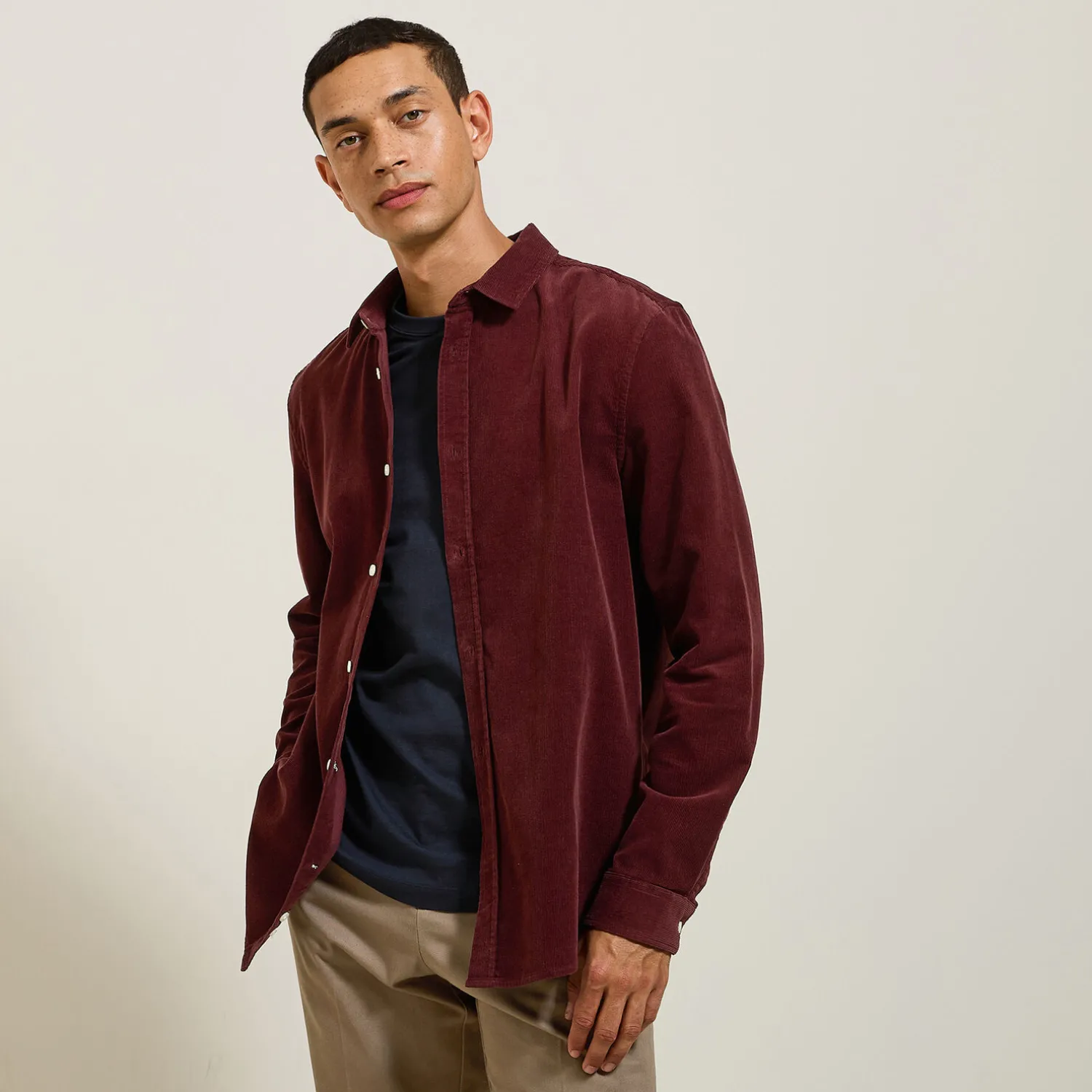 Jules Chemise en velours- Chemise