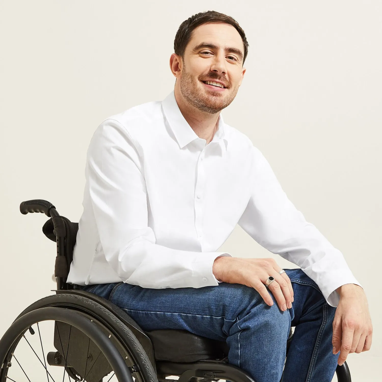 Jules Chemise regular pour personne à mobilité réduite- Chemise Formelle|Chemise