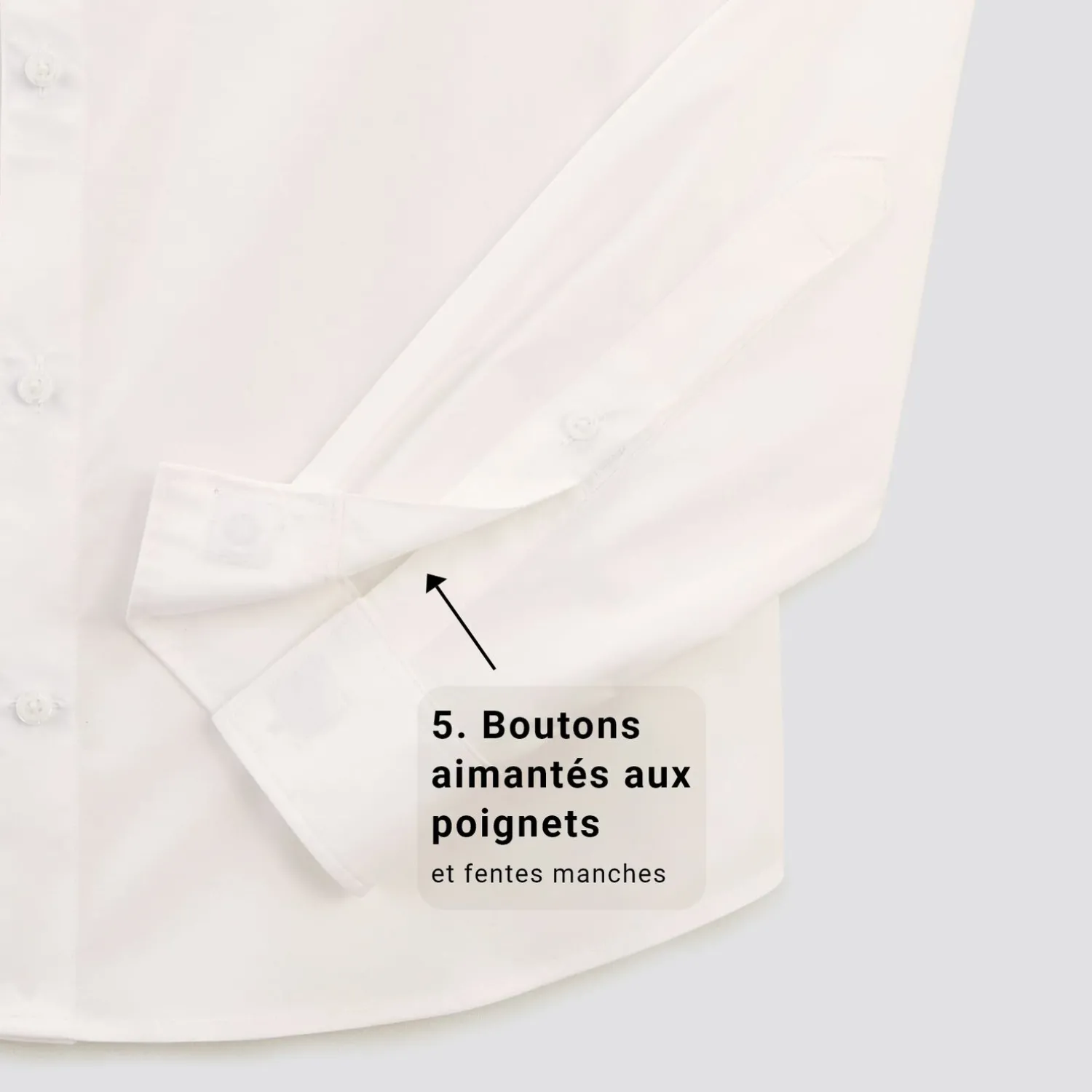 Jules Chemise regular pour personne à mobilité réduite- Chemise Formelle|Chemise