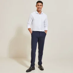 Jules Chemise regular sans repassage unie coton- Collection Mariage|Chemise Repassage Facile