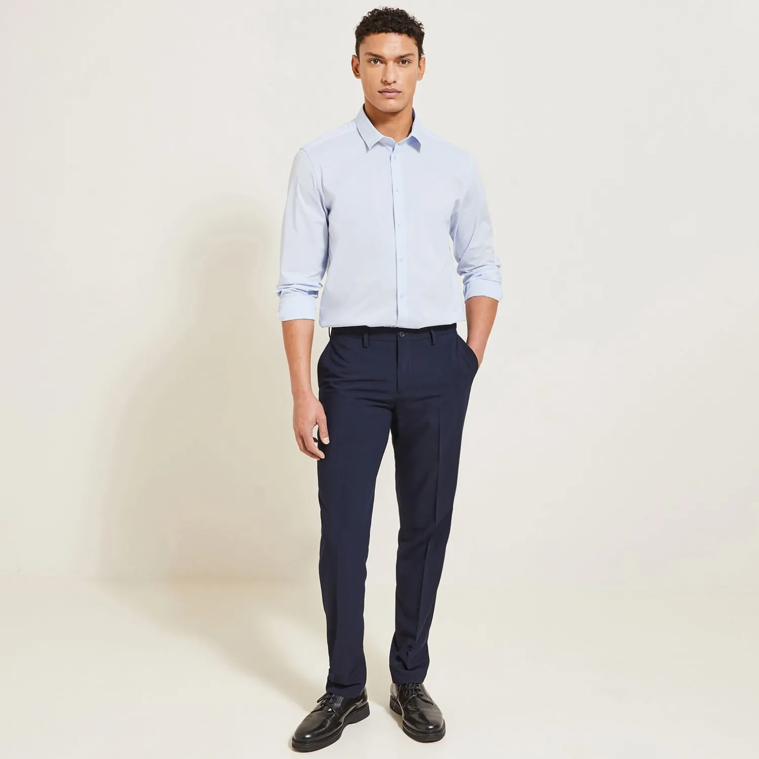 Jules Chemise regular unie en polyamide- Collection Mariage|Chemise Formelle