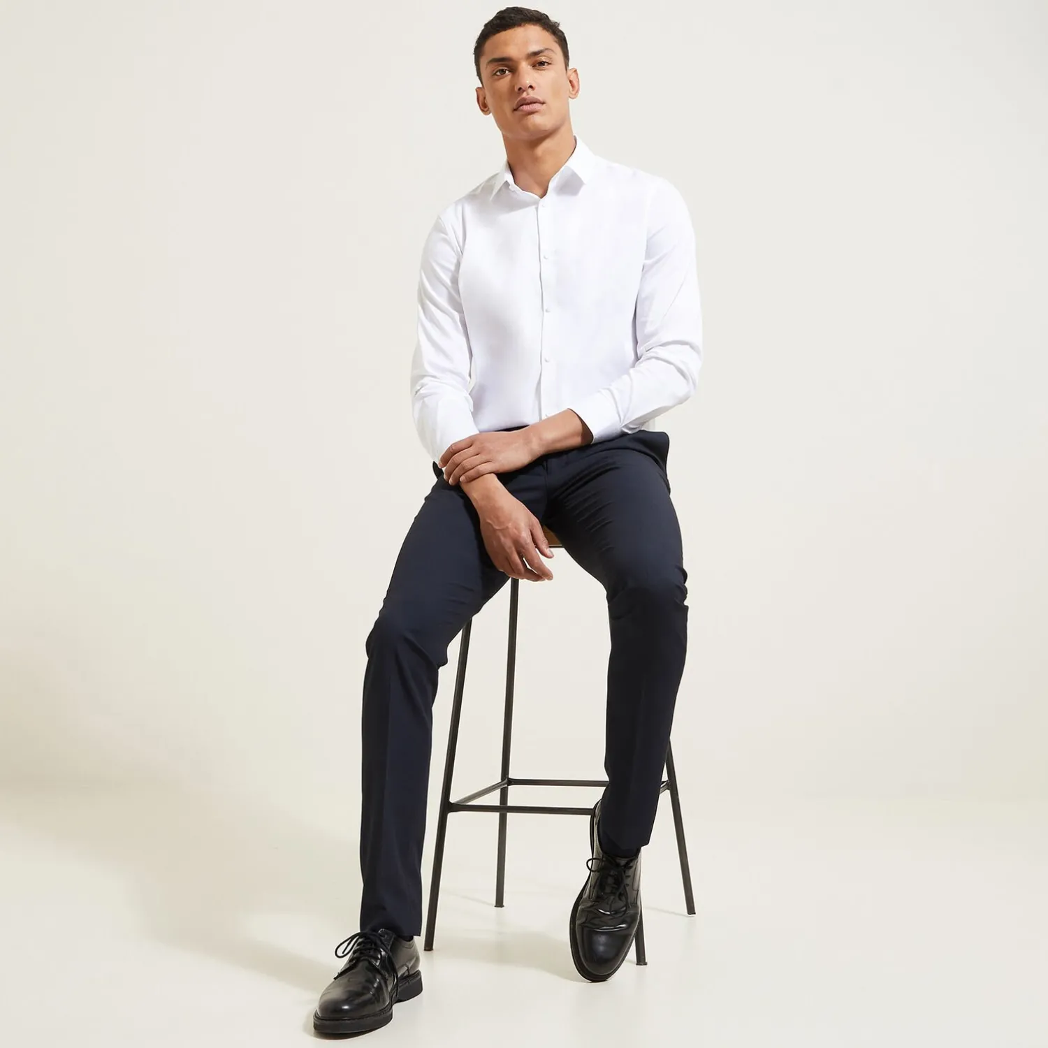 Jules Chemise regular unie en polyamide- Smart Casual|Collection Mariage