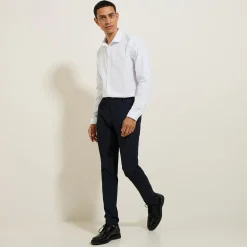 Jules Chemise sans repassage en coton imprimée- Smart Casual|Chemise Repassage Facile