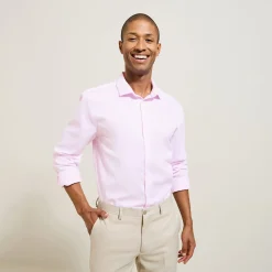 Jules Chemise sans repassage regular en coton- Chemise Repassage Facile|Chemise Formelle