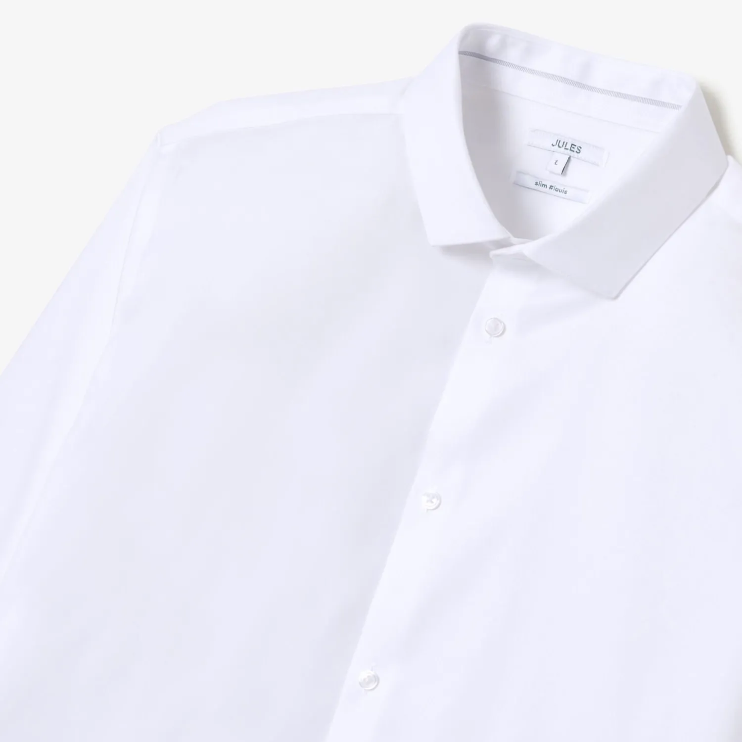 Jules Chemise sans repassage slim en coton- Collection Mariage|Chemise Repassage Facile