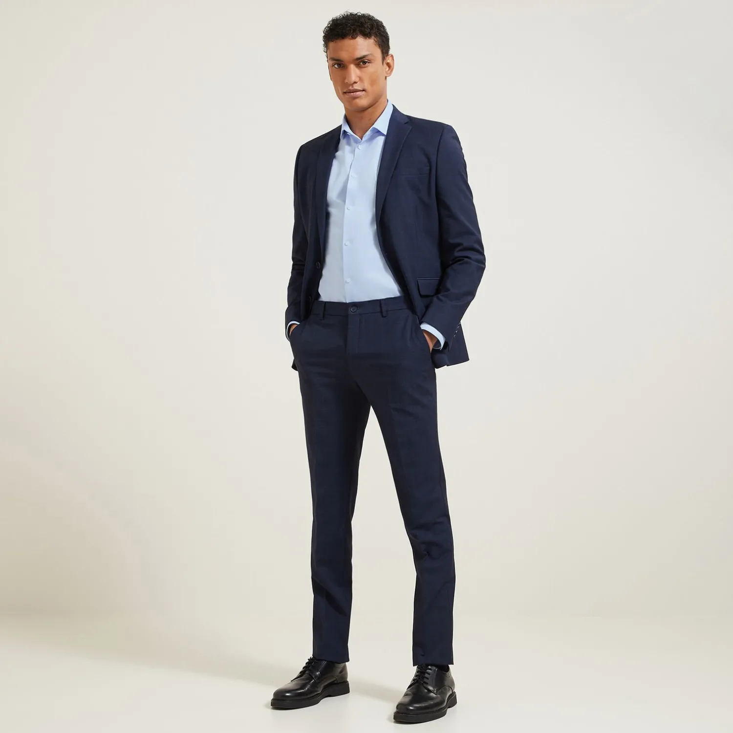 Jules Chemise sans repassage slim en coton- Collection Mariage|Chemise Repassage Facile