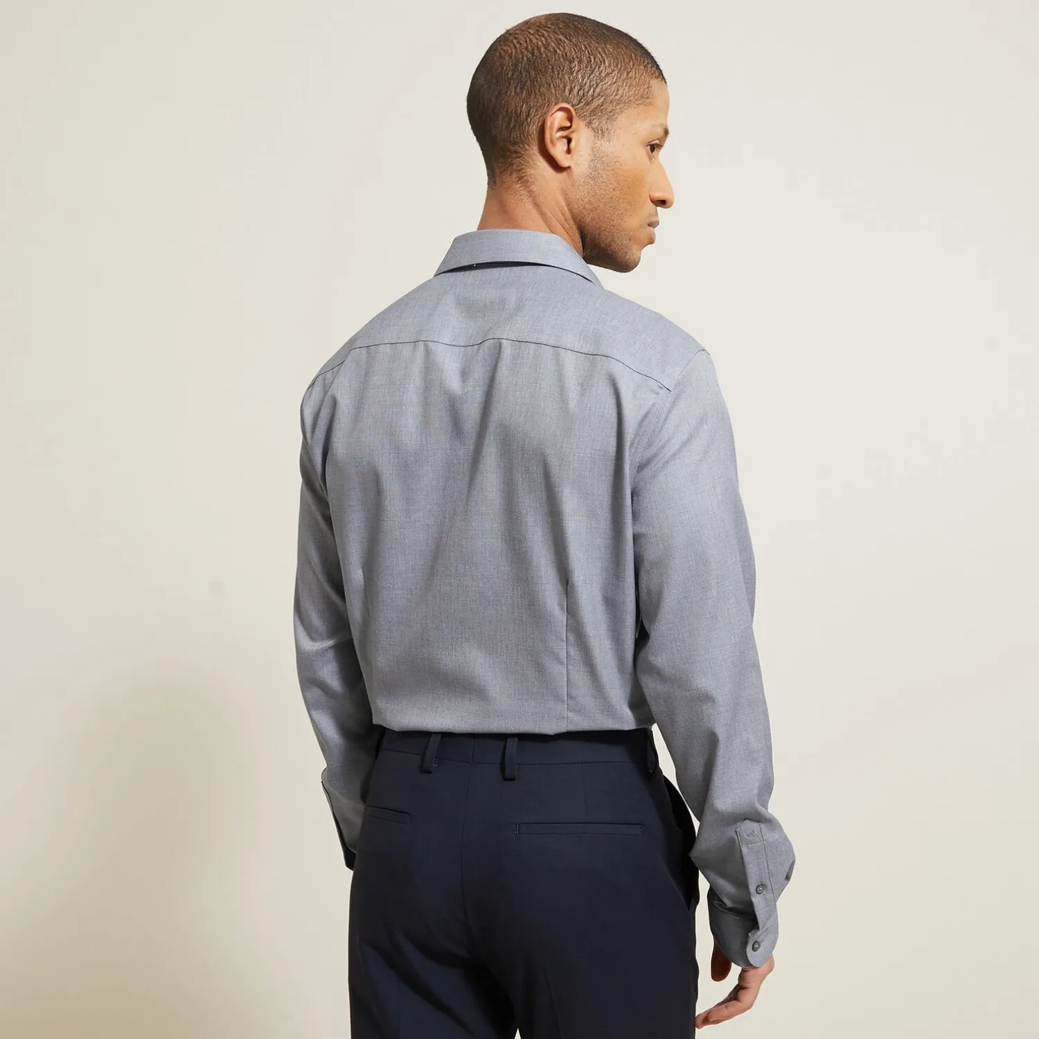 Jules Chemise sans repassage slim en coton- Collection Mariage|Chemise Repassage Facile