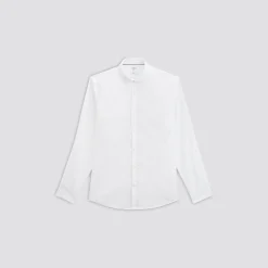 Jules Chemise slim sans repassage unie coton- Collection Mariage|Chemise Repassage Facile