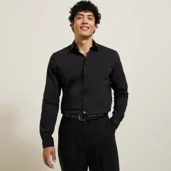 Jules Chemise slim unie- Chemise Formelle|Chemise