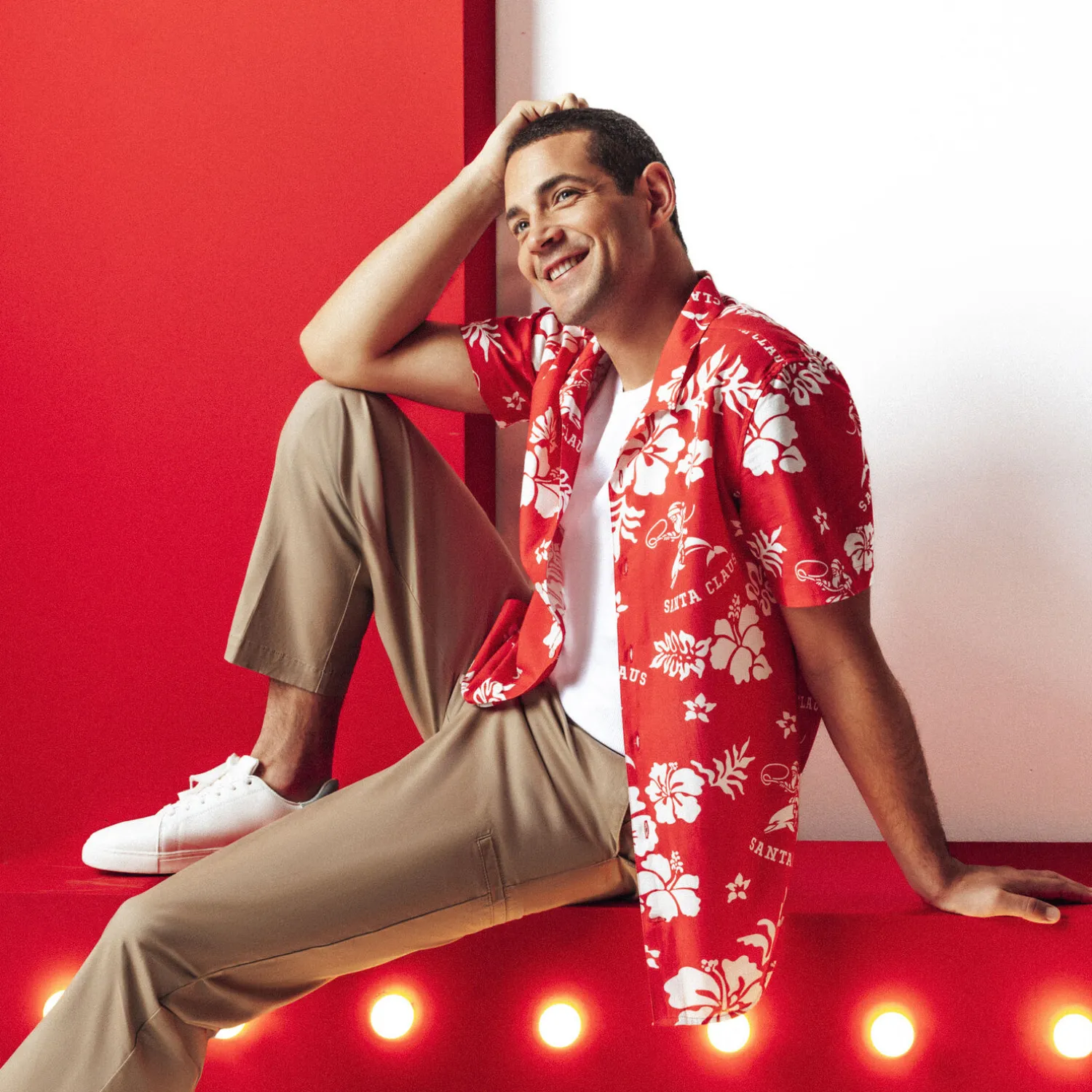 Jules Chemisette de Noël en coton- Chemise