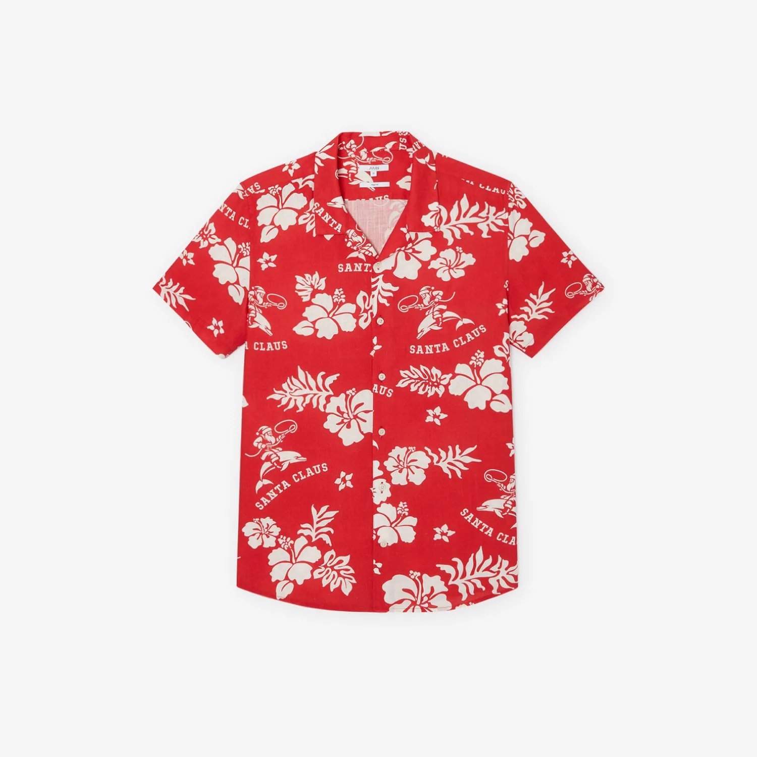 Jules Chemisette de Noël en coton- Chemise