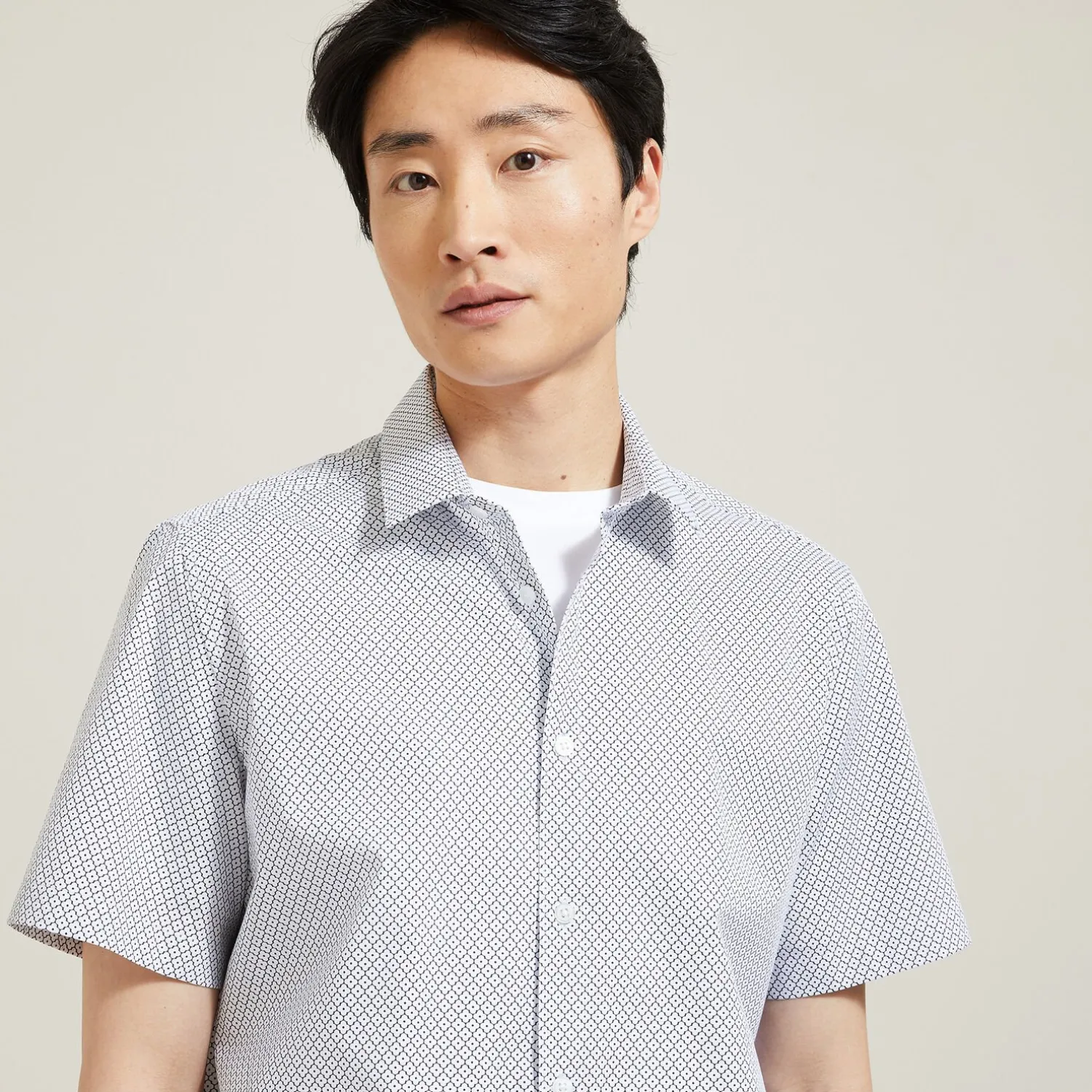 Jules Chemisette en coton avec imprimé- Chemise Formelle|Chemise