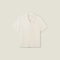 Jules Chemisette en coton broderie anglaise- Chemise