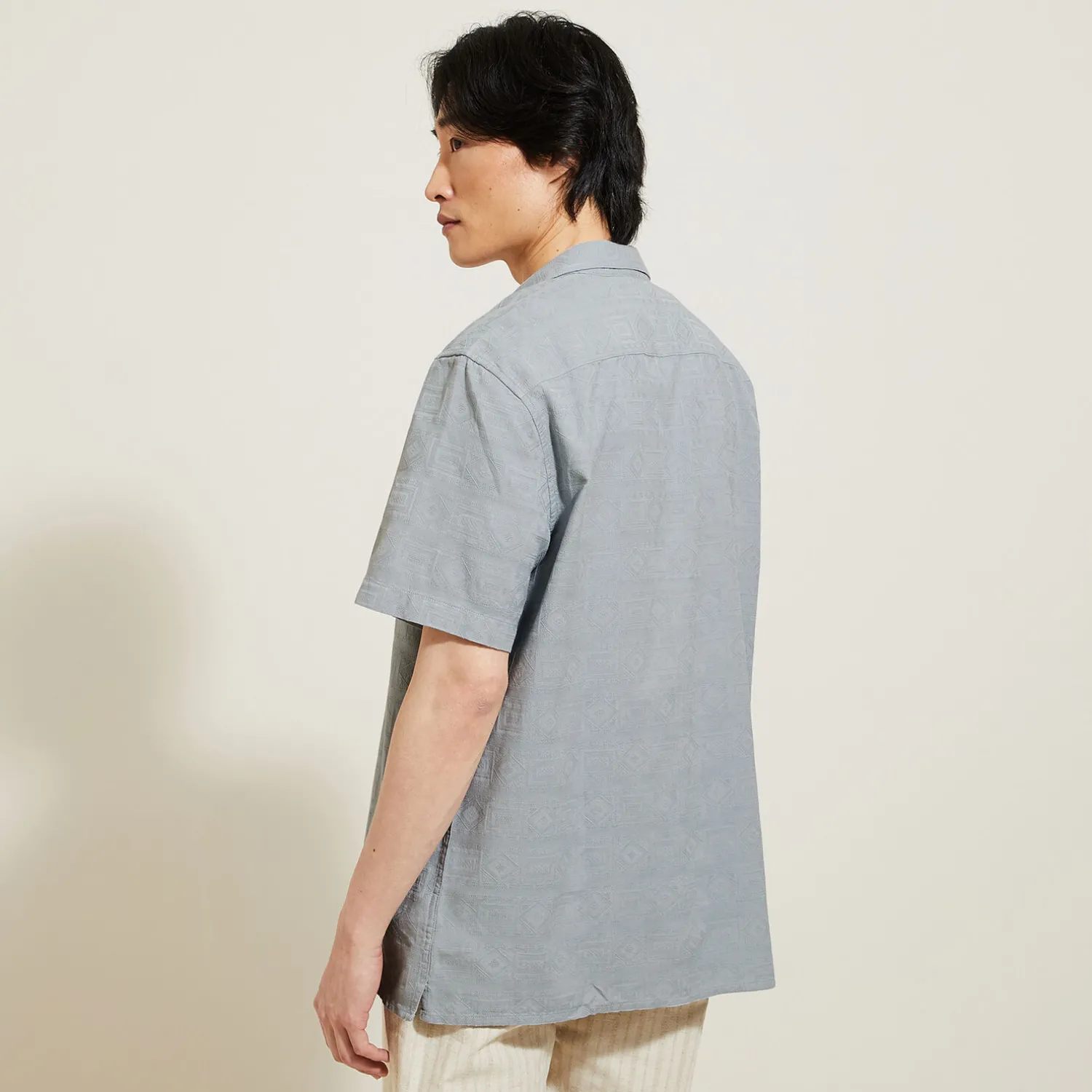 Jules Chemisette en coton brodée- Chemise