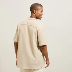 Jules Chemisette en coton broderie corde- Chemise