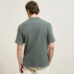 Jules Chemisette en coton broderie corde- Chemise