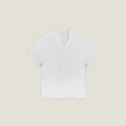 Jules Chemisette en coton matière texturée- Chemise