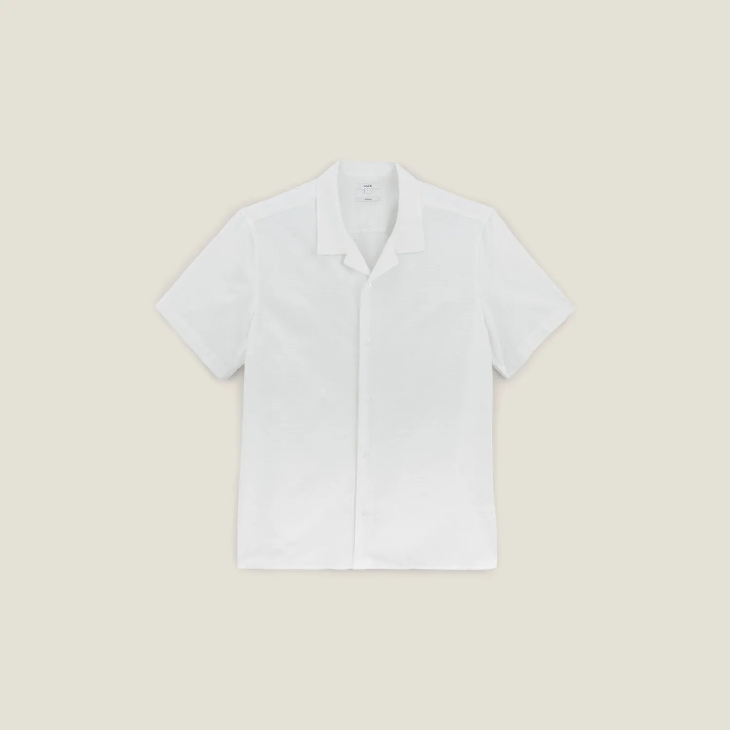 Jules Chemisette en coton matière texturée- Chemise