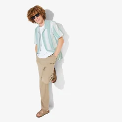 Jules Chemisette en coton matière texturée- Chemise