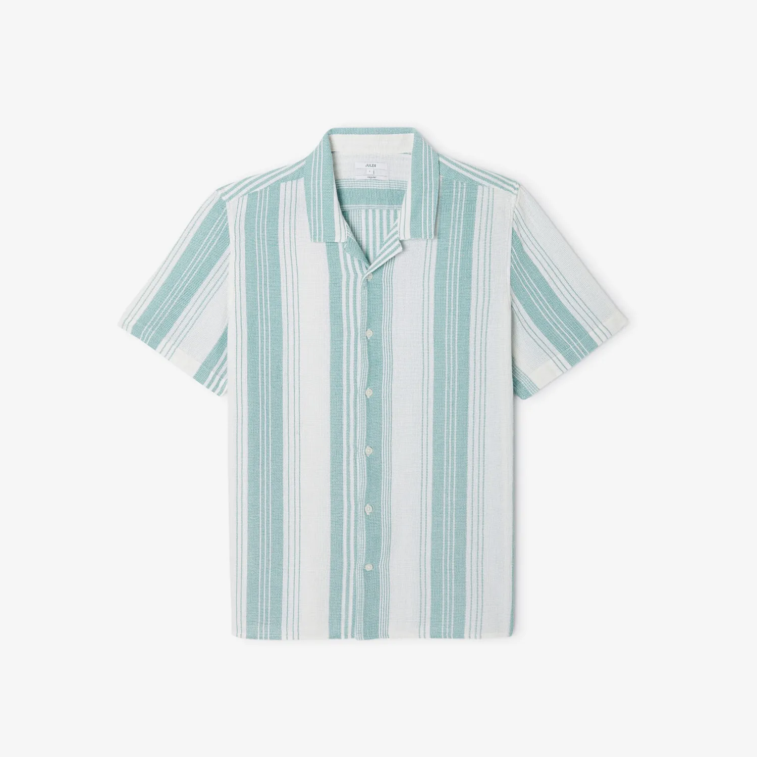 Jules Chemisette en coton matière texturée- Chemise