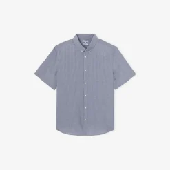Jules Chemisette en coton rayée col boutonné- Chemise Formelle|Chemise