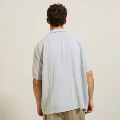 Jules Chemisette en gaze de coton texturée- Chemise