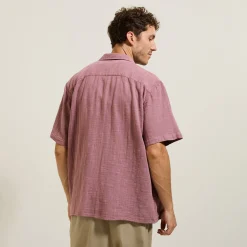 Jules Chemisette en gaze de coton texturée- Chemise