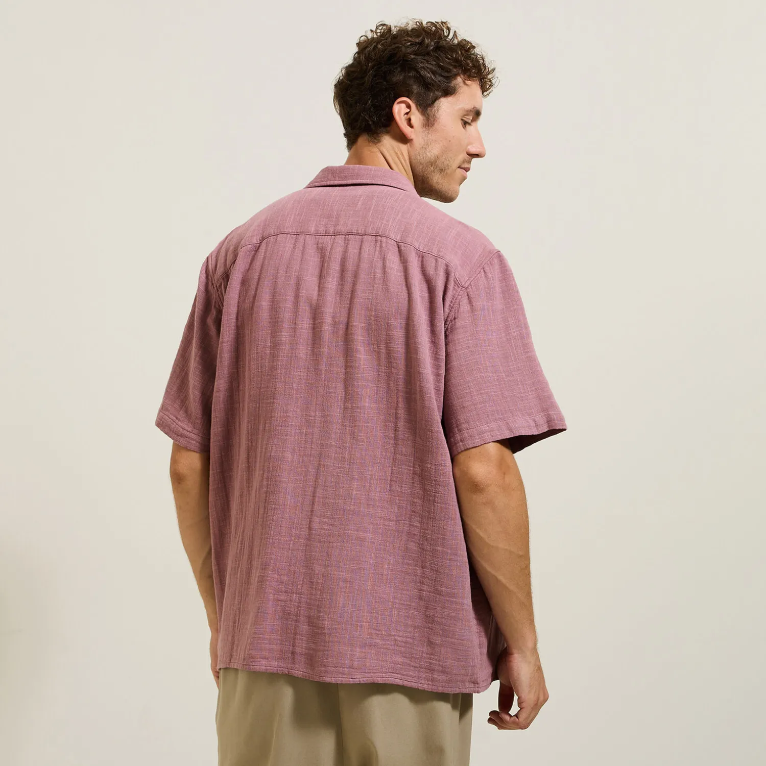 Jules Chemisette en gaze de coton texturée- Chemise