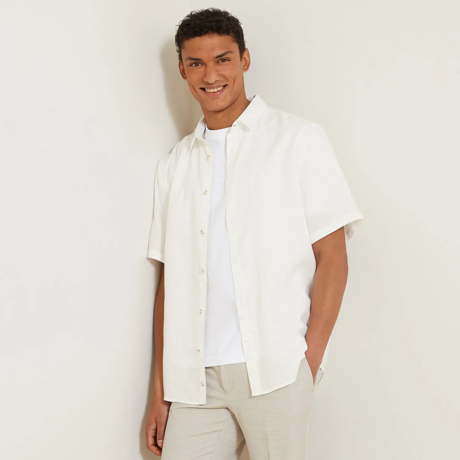 Jules Chemisette en lin- Smart Casual|Collection Mariage