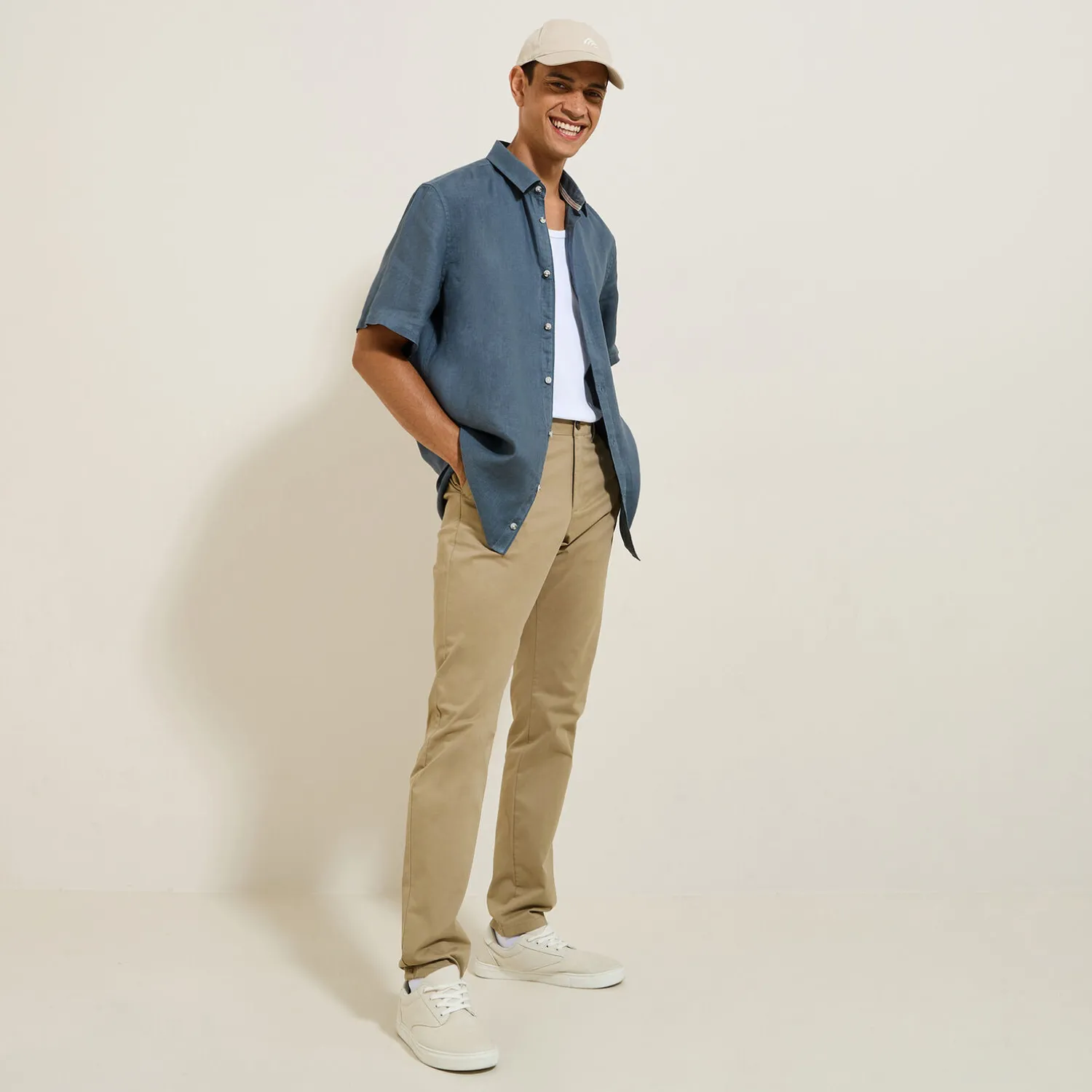 Jules Chemisette en lin- Chemise