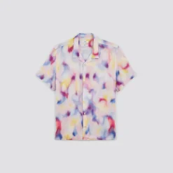 Jules Chemisette hawaïenne regular imprimée viscose Ecov- Chemise