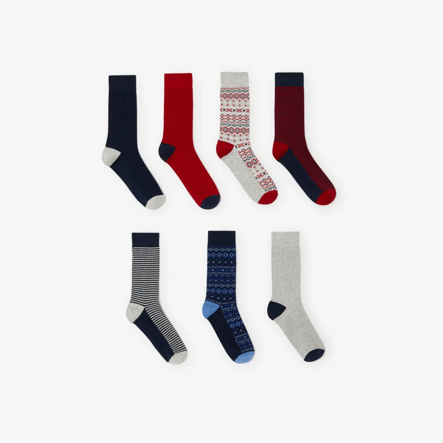 Jules Coffret 7 paires de chaussettes fantaisies- Chaussettes